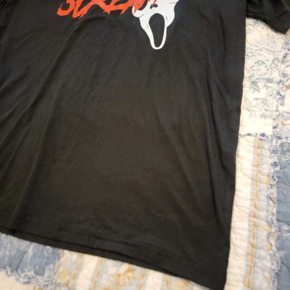 Mens Size LARGE Scream Ghost Face Logo Slasher / Horror T Tee Shirt Mens - Picture 4 of 6